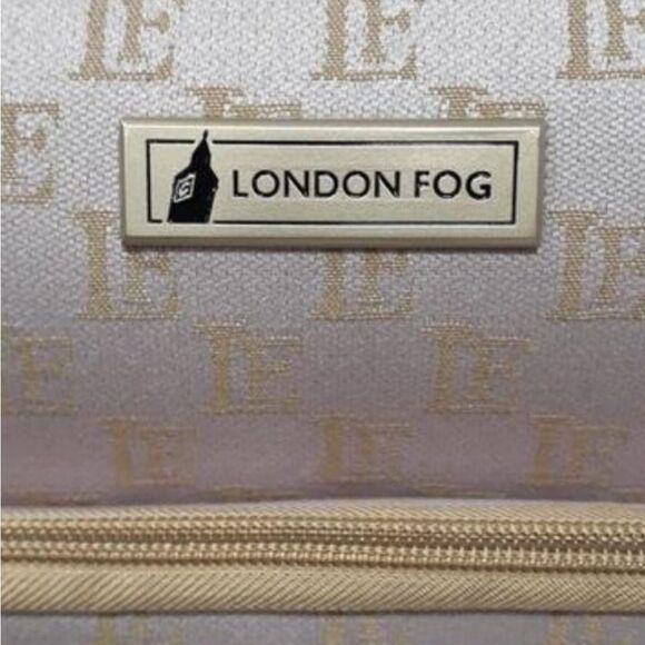 London Fog Signature Collection Under Seat Bag- Rose/Caramel - Picture 8 of 11